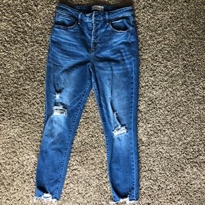 Abercrombie & Fitch, High Rise Super Skinny Ankle